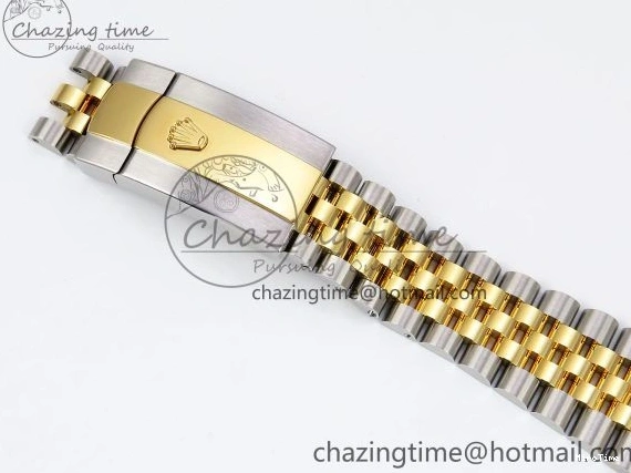 MiroTime 0112 DateJust 36 126233 Clean 1:1 Best Edition 904L Steel YG Textured Stick Dial on SS YG Jubilee Bracelet VR Trendy 1494